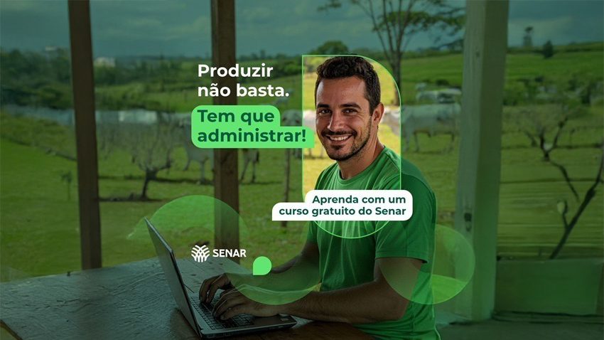 Senar Play disponibiliza cursos gratuitos sobre administração rural